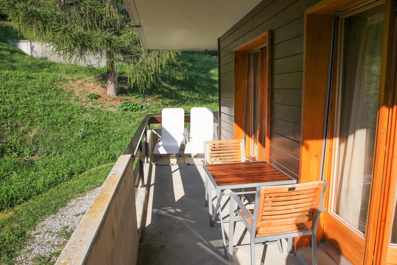 Apartamento Bellevue A; Nr. 301. La Tzoumaz Exterior foto